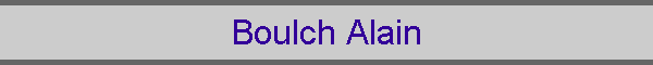 Boulch Alain