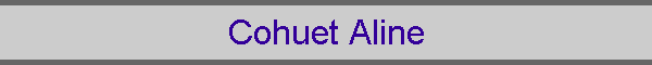 Cohuet Aline
