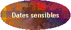 Dates sensibles