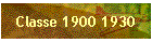 Classe 1900 1930