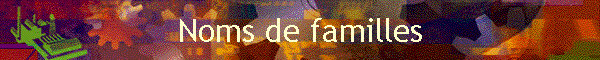 Noms de familles